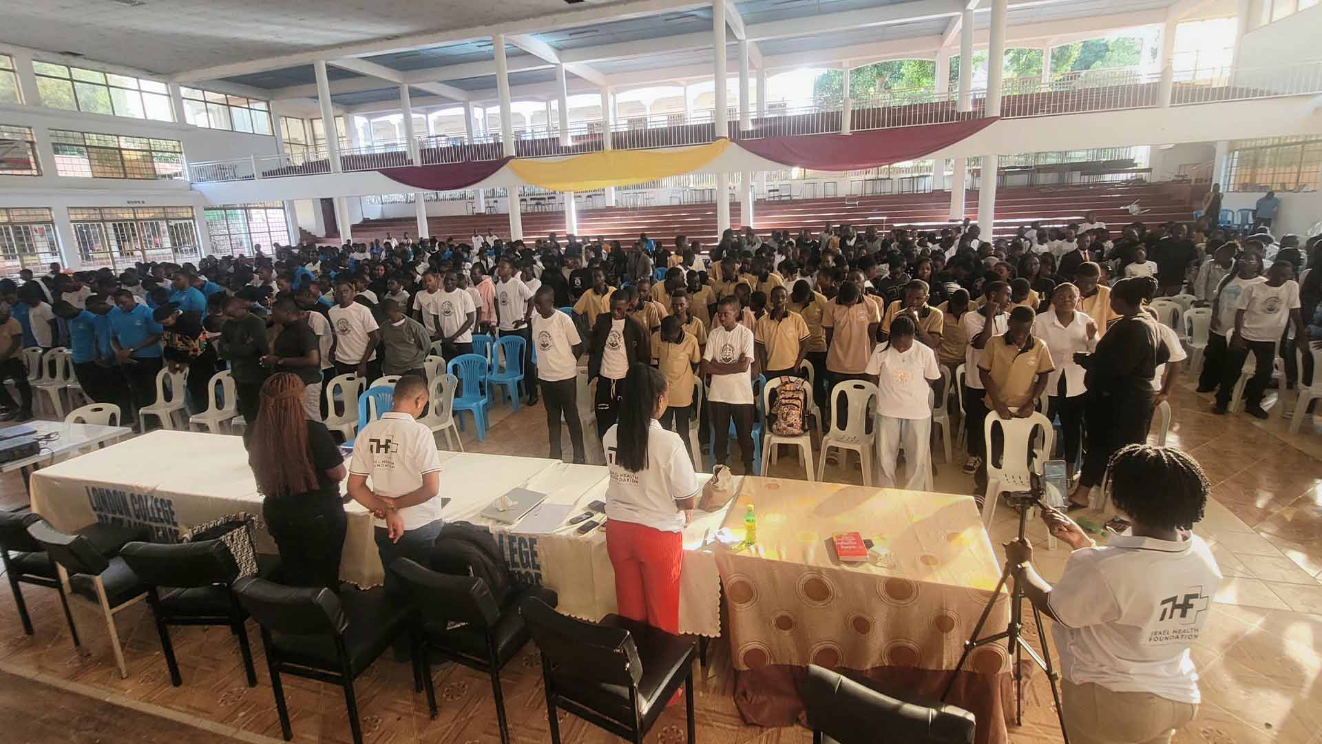Tekel Health Foundation training session